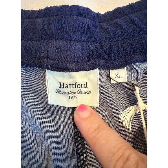 NWT HARTFORD Men's Navy Blue Bermuda Shorts Size XL - Picture 7 of 9